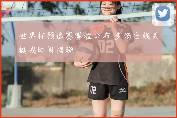 世界杯预选赛赛程公布 多场出线关键战时间揭晓