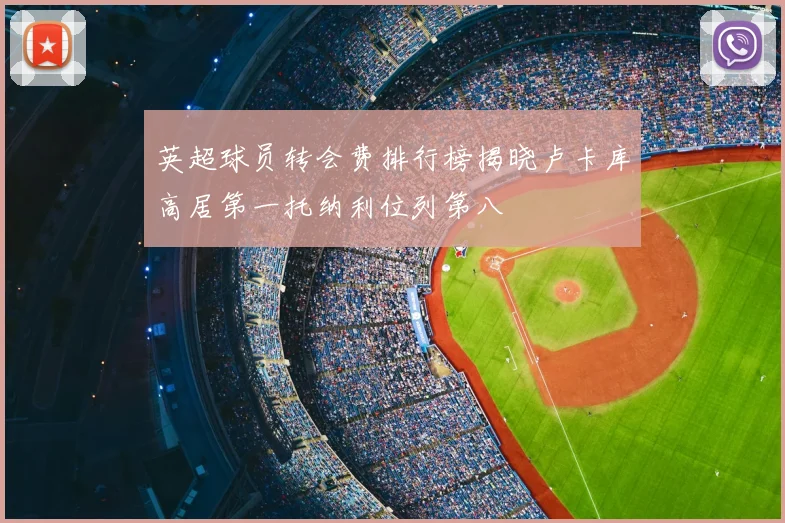 英超球员转会费排行榜揭晓卢卡库高居第一托纳利位列第八